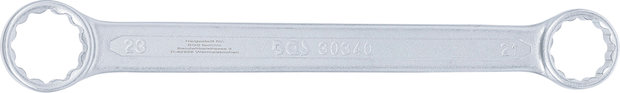 Llave de estrella doble extra plana 21 x 23 mm