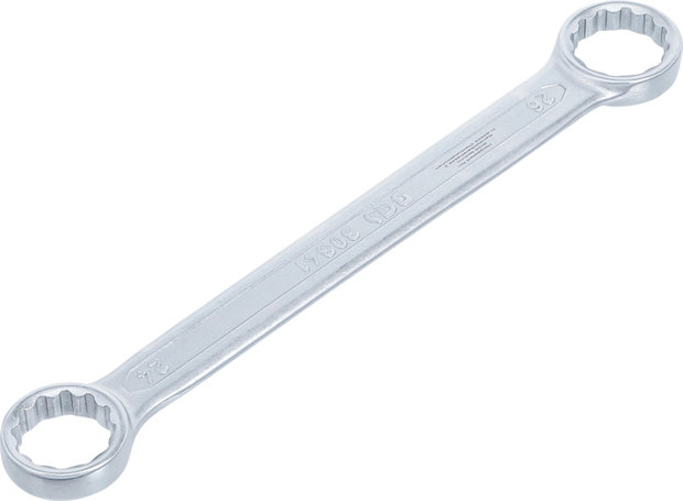Llave de estrella doble extra plana 24 x 26 mm