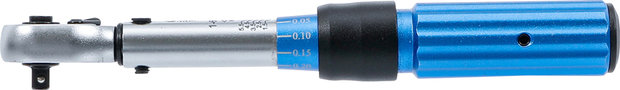 Llave dinamométrica cuadrado exterior 6,3 mm (1/4) 1 - 6 Nm