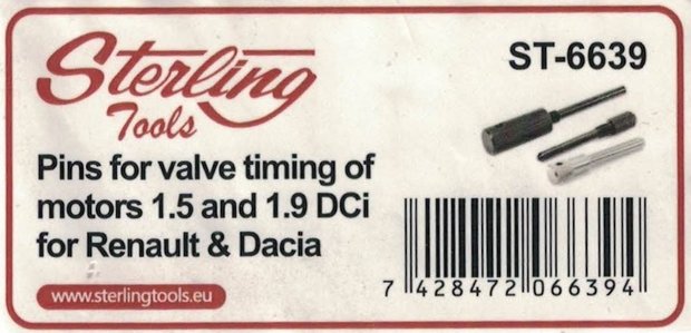Sterling Kit de distribucion Renault 1.5, 1.9 DCI Kit de motor