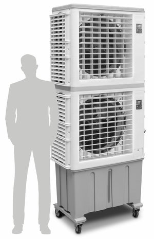 Ventilador de refrigeracion 17000m³/h 40l