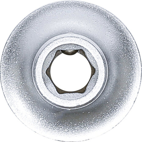 Adaptador de puntas con bola de retencion (1/2) hexagono interior (1/4)