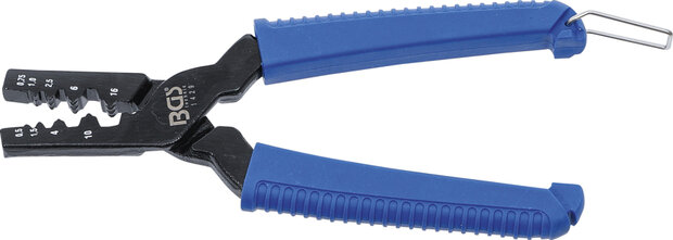 Alicate para terminales para manguitos terminales hasta 16,0 mm²