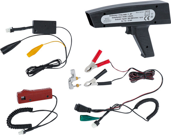 Pistola estroboscópica digital para motores de gasolina y diésel