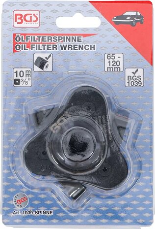 Llave de filtros de aceite