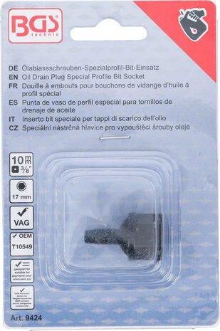 Llave de drenaje de aceite para VAG