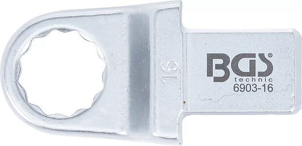 Llave de anillo de inserción 16 mm