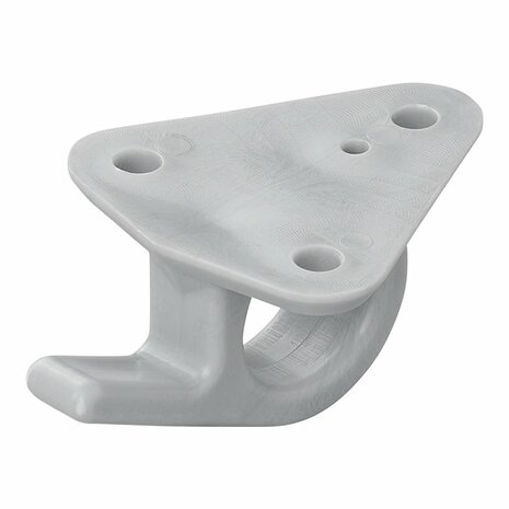 Gancho de cuerda de plastico con ojo 48x45mm x5 stuks