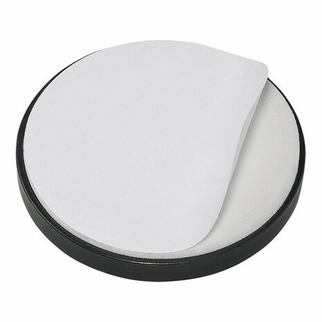 Reflector rojo autoadhesivo de 58 mm con placa base