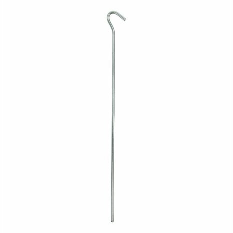 Estaca de tienda de 30 cm de metal con ojo abierto