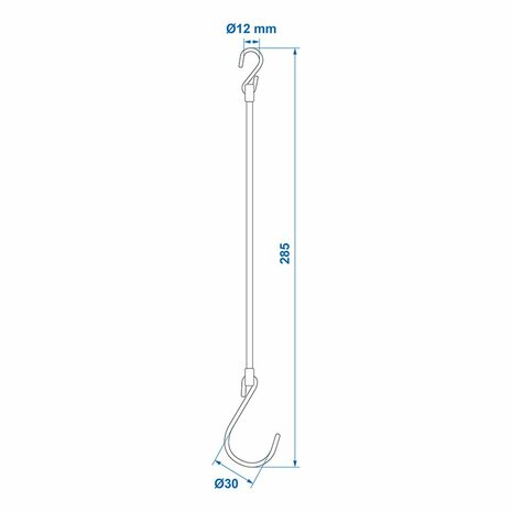 Cadena de seguridad de PVC