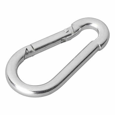 Gancho de carabina metalica 5x50mm x10 pieces
