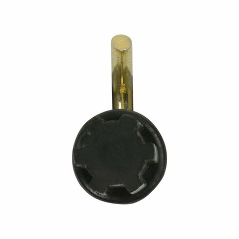 Tapa de tienda de 22 mm con gancho redondo