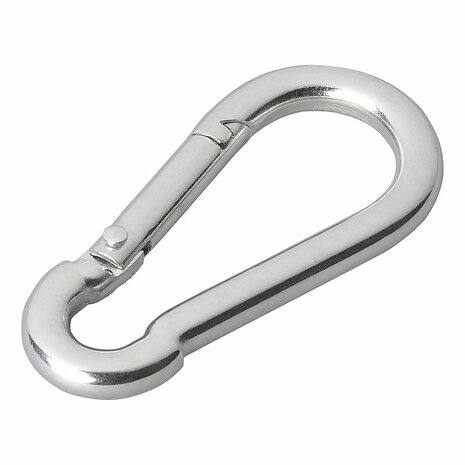 Mosqueton de metal 6x60mm x10 pieces