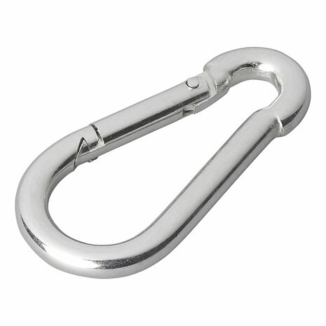 Mosqueton de metal 6x60mm x10 pieces