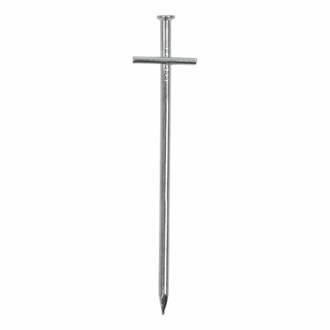 Pasador de roca de 17 cm de metal con pasador transversal soldado