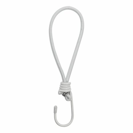 Tensor de tienda elastico blanco con gancho