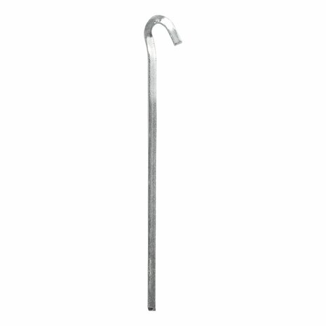 Clavija de roca cuadrada de metal de 22 cm