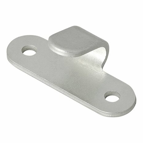 Gancho metalico 65x27 mm curvado x10 piezas