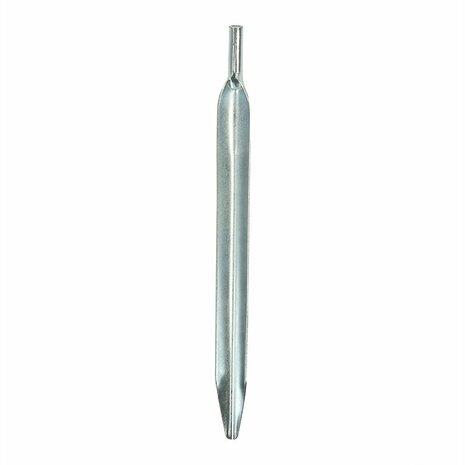 Estaca de tienda de metal de 25 cm con gancho