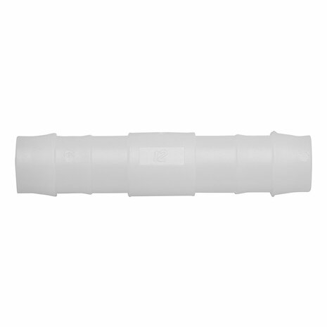 Racor recto para manguera 12 mm x10 unidades