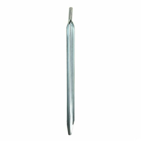 Estaca de tienda de metal de 30 cm con gancho