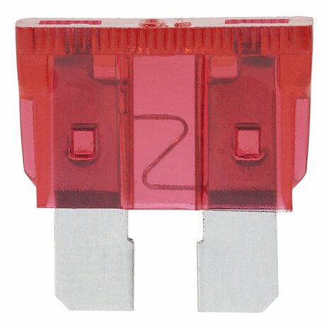 Fusibles de cuchilla roja estandar de 10 A  6 piezas