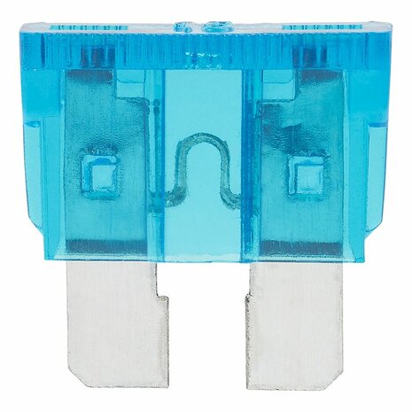 Fusibles de cuchilla azul estandar de 15 A  6 piezas