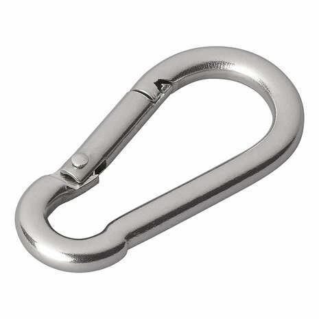 Mosqueton de acero inoxidable 5x50mm x10 pieces