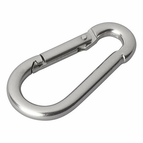 Mosqueton de acero inoxidable 5x50mm x10 pieces