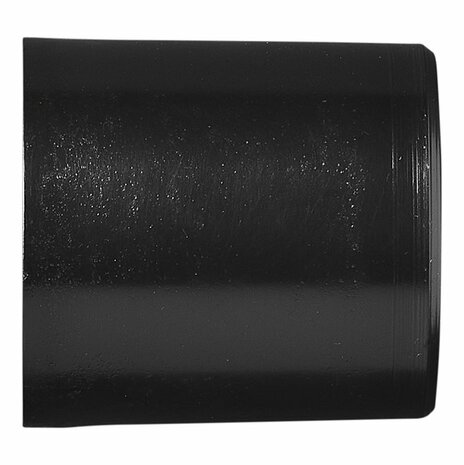 Reductor de tubo de drenaje de diametro 28 mm a diametro 17 mm PE negro