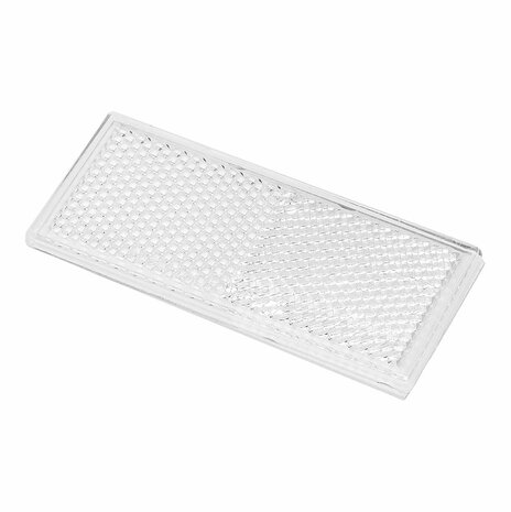 Reflector blanco 82x36mm autoadhesivo 2 piezas