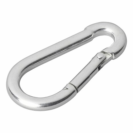 Mosqueton metalico 5x50mm 2 piezas