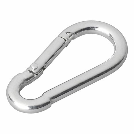 Mosqueton metalico 5x50mm 2 piezas