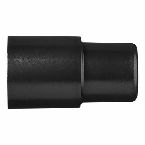 Pieza de transicion de tuberia de drenaje de diametro 28 mm a diametro 26 mm PE negro