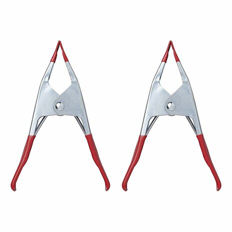 Abrazaderas metalicas - juego de 2 piezas