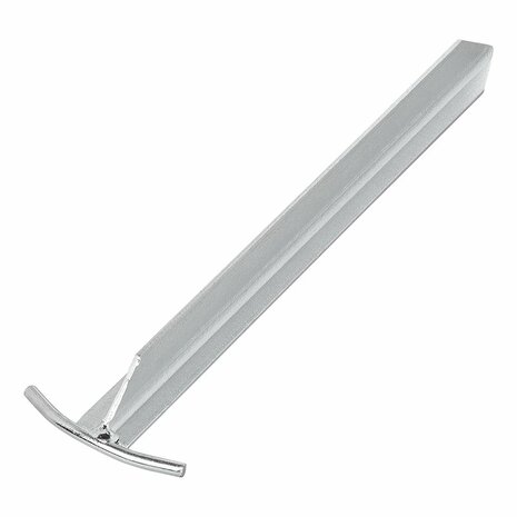 Piqueta de tienda de 30 cm de acero galvanizado con perfil en T