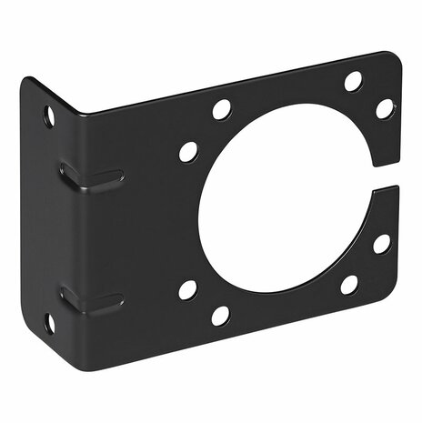 Portalamparas metalico en angulo de 9 25 x 7 cm