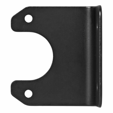 Portaenchufes metalico en angulo de 6 6 x 5 7 cm