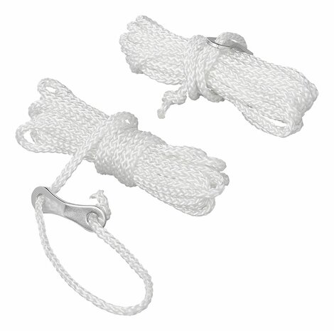 Cuerda tensora de poliester de 3 mm x 3 m (juego de 4 piezas)
