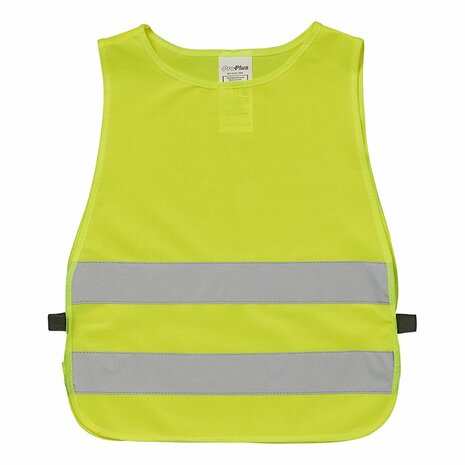 Chaleco de seguridad amarillo para ninos
