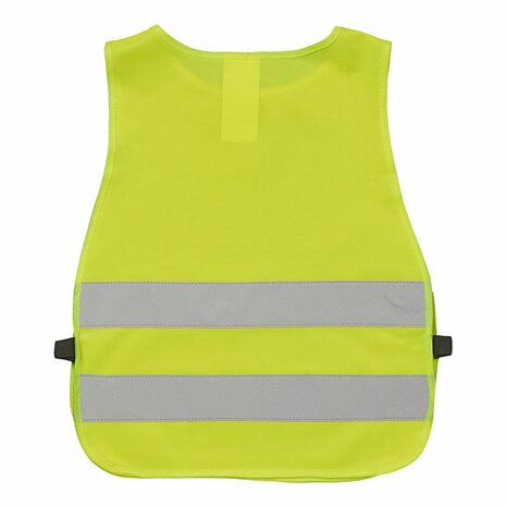 Chaleco de seguridad amarillo para ninos