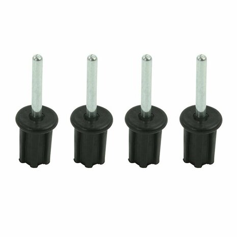 Tapon superior 22mm con pasador 4 piezas
