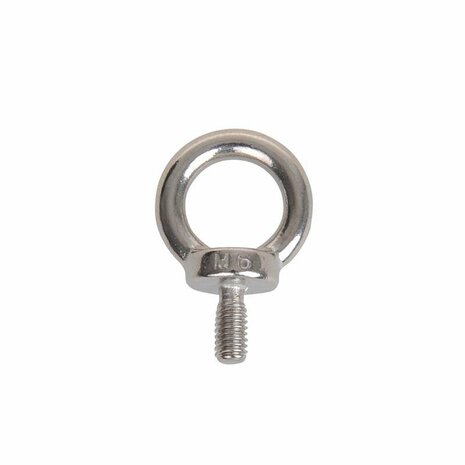 Tornillo de anillo M6  acero inoxidable A4 AISI 316
