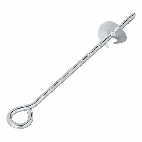 Percha para zapatos de 39 cm de acero galvanizado con ojo