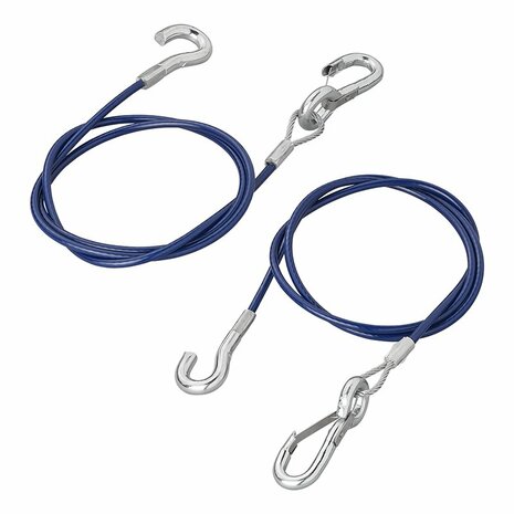 Cable de seguridad de 1 m con gancho HD