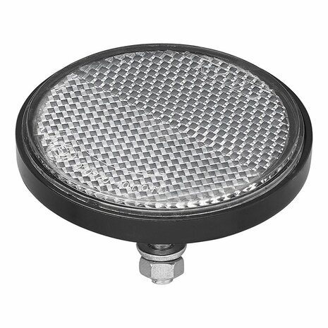 Reflector blanco 60mm con perno 5mm 2 piezas