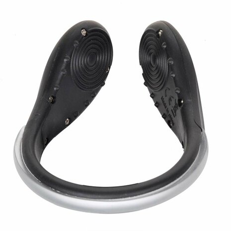Clip para calzado de seguridad LED rojo - juego de 2 piezas