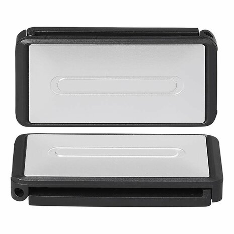 Ajustador de cinturon - juego de 2 piezas gris plata