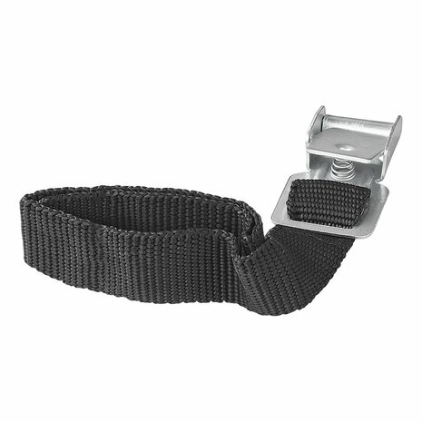 Correas de amarre con hebilla de metal de 18 mm a 30 cm (juego de 2)